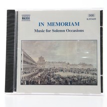 In Memoriam: Music for Solemn Occasions by Various (CD, 1996, Naxos) SEALED New - £21.10 GBP