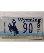 VINTAGE WYOMING LICENSE PLATES (PAIR)  NO LONGER IN USE-  PARK COUNTY 11... - $18.00
