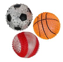 Dog Balls Dental Lighted Rubber Translucent Sports Themed 3 inch Canine ... - £11.66 GBP+