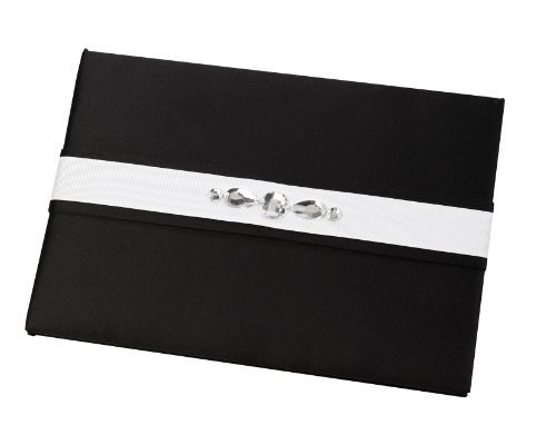 Hortense B. Hewitt Wedding Accessories Glitz and Glam Guest Book, Black - $5.99