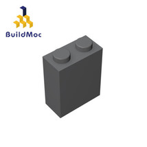 20pcs Part 3245 Brick 1X2X2 Dark Gray Building Blocks Lot of Parts Bricks - £9.64 GBP