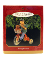 HALLMARK KEEPSAKE BIKING BUDDIES CHRISTMAS ORNAMENT 1997 (QX6682) - $10.99