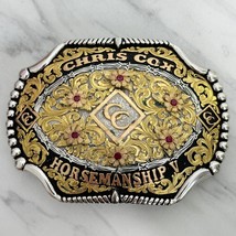 Shea Michelle Chris Cox Horsemanship V Trophy Belt Buckle - $197.99