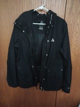 Nike ACG Nike Fit Storm Hooded Jacket Women’s Medium Black Gorpcore Hiking - $35.00