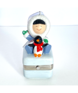 2002 Hallmark Inuit Penguin Keepsake Christmas Ornament Frosty Friends Club - £14.03 GBP