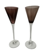 Vintage Colored Martini Glasses - Shot Glasses - Set Of 2 - $16.75 CAD