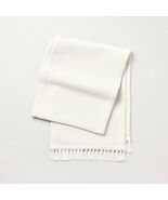 Hearth &amp; Hand Pebble Textured Woven Table Runner Cream 14x72 - $18.65 CAD