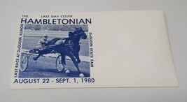 1980 HAMBLETONIAN Harness Racing DuQUOIN Illinois LAST DAY Cover Race Ru... - £7.77 GBP