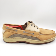 Sperry Men&#39;s Leather Billfish 3-Eye Boat Shoes LV5 Tan Beige Size US:11.5M - £19.31 GBP