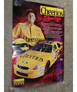 Rare Vintage 1998 Johnny Benson #26 Cheerios Roush Racing Poster New - $12.99