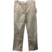Dockers Kids Uniform Khaki Pants Straight Leg NWT Girls Size 8 - $17.80