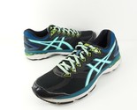 Asics Womens GT 2000 T656N Black Running Shoes Lace Up Low Top Size 9.5 - $26.99