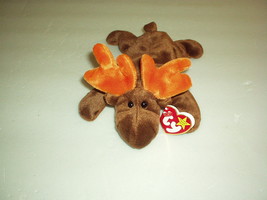 Ty B EAN Ie Baby The Original Chocolate The Moose Dob 4/27/1993 - New With Errors! - £127.92 GBP