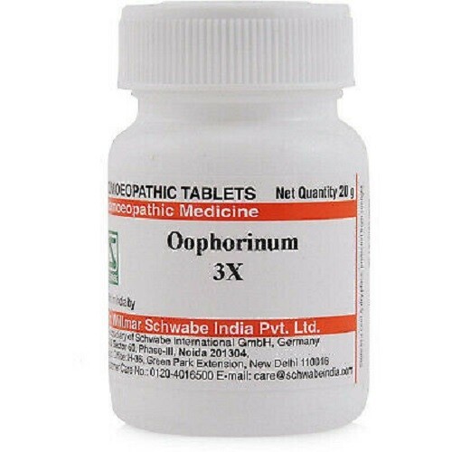Willmar Schwabe India Oophorinum 3X (20g) HOMEOPATHIC REMEDY + FREE SHIP US - $13.14