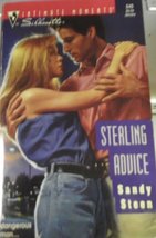Sterling Advice (Silhouette Intimate Moments No. 545) Sandy Steen - $2.99
