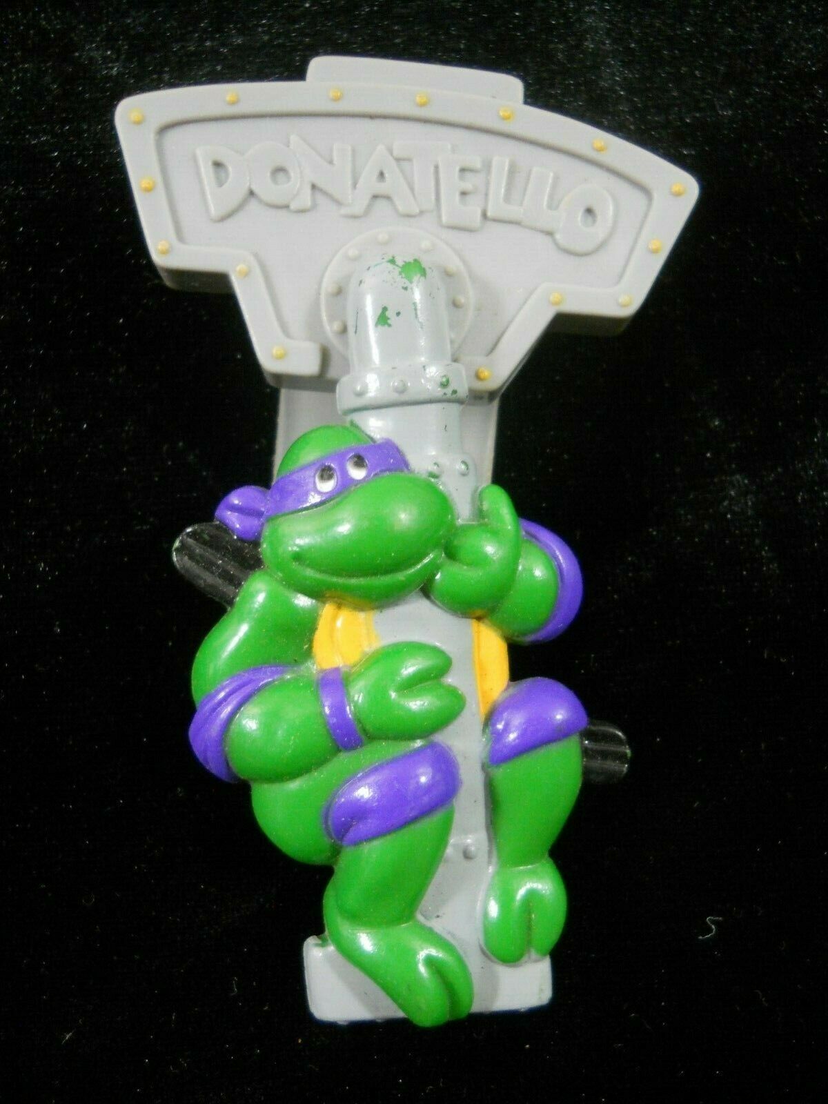Primary image for TMNT Burger King Rad Badge Toys 1989 Donatello Teenage Mutant Ninja Turtles
