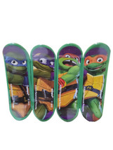 Teenage Mutant Ninja Turtles Plastic Skateboards 4 pk Favors TMNT - £3.66 GBP