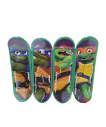 Teenage Mutant Ninja Turtles Plastic Skateboards 4 pk Favors TMNT - £3.72 GBP