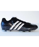 Adidas Scorch 7 FT Low Black &amp; White Football Cleats Black NEW - £40.05 GBP