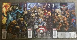 Marvel Ultimatum Issues 1,2,3 Jeph Loeb, David Finch. Store on board &amp; b... - $12.34