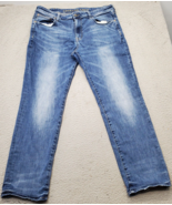 American Eagle Outfitters Jeans Men&#39;s 38x32 Blue Denim Next Level Flex S... - £17.33 GBP