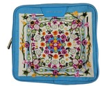 Estee Lauder Blue Floral Makeup Toiletries Bag Print by Amba Locke - $12.16