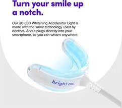 Smile Direct Club Bright On Premium Teeth Whitening Kit 8 Pens Accelerat... - $44.54