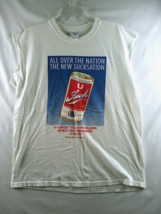 U Suck Beer Novelty T-Shirt Size Large Sleeves Cut Out - £7.97 GBP