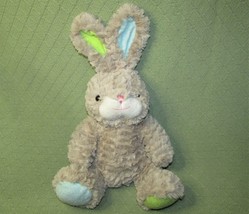 10&quot; Animal Adventure Bunny Tan Tinktoos Rabbit Pastel Green Blue Ears Paws Toy - £8.46 GBP