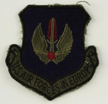 Vintage Vietnam Era US Military Patch Air Forces In EUROPE 3&quot; Tall Embro... - £7.56 GBP