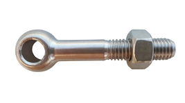 PLAIN EYE BOLT 316-NM / A4 STAINLESS STEEL 3/8&quot; x 2.5&quot; / M10 x 60 mm 120... - $14.95