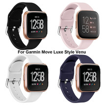 Replacement Bracelet Watch Band Strap Fitness For Garmin Move Luxe Style Venu - £4.35 GBP