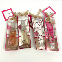 4 Pack Bodycology Fragrance Mist Body Cream Cherry Blossom Pink Vanilla 1 OZ - £13.39 GBP