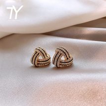 new classic geometric triangle shape Earrings Fashion Korean women&#39;s jewelry Sex - £10.52 GBP