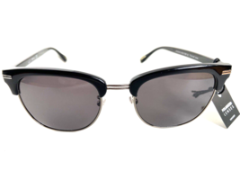 New Polarized Dunhill SDH013 700P Silver/Black Clubmaster Men&#39;s Sunglasses - £150.45 GBP