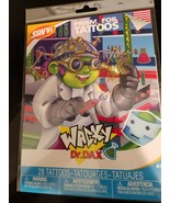 Savvi Wacky Dr. Dax Prism Foil Tattoos - 28 Temporary Tattoos - $9.44 CAD