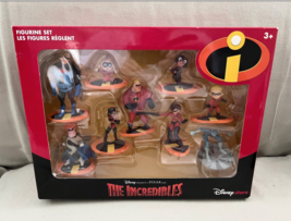 Disney Incredibles Figurine Set NEW - $39.90