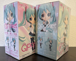 Q Posket V4X STYLE Hatsune Miku Figure Japan Authentic Banpresto - £30.66 GBP