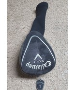 Callaway 1 Wood Golf Club Headcover Fairway Driver Cover with Tag Black/... - $11.77 CAD