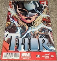 Rare HTF Thor 1 NM- MX 1st Cover App Jane Foster 2014 Avengers Foreign Variant - $32.71