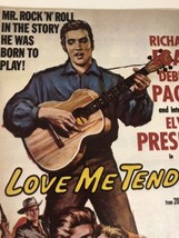 Vintage Elvis Presley magazine pinup picture Elvis In Love Me Tender - £3.15 GBP
