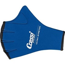 Cressi Swim Gloves - Blue, Medium  - $50.00