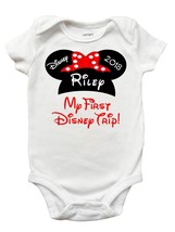 My First Disney Trip Romper - My First Disney Shirt for Baby Girls and Boys - $14.95