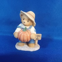 Cherished Teddies - Pumpkin Patch - Ed - Small Chip On Hat - £9.58 GBP