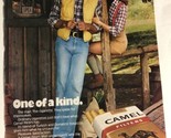 Vintage Camel Filters 1978 Print Ad pa4 - $6.92