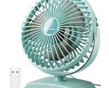 Desk Fan, Usb Fan Protable, 3 Speed Airflow, 360 Rotation Personal Fan, ... - $14.99