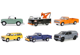 &quot;Blue Collar Collection&quot; Set of 6 pieces Series 13 1/64 Diecast Model Cars by... - $66.32