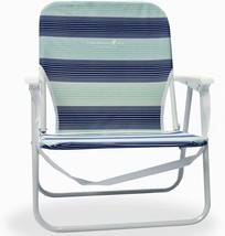 Caribbean Joe Folding Beach Chair, 1 Position Lightweight And, Horizon Stripe - £34.32 GBP