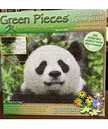 Green Pieces Earth Friendly Jigsaw Puzzle NIB "I Need a Hug" Panda