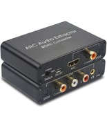 HDMI ARC Adapter 192KHz DAC Converter HDMI ARC Audio Extractor Support D... - £36.69 GBP
